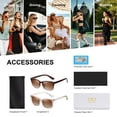 thumbnail image 7 of AOMASTE Polarized Sunglasses for Women Men Classic Trendy Sun Glasses with UV400 Protection for Driving, 7 of 7