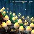 thumbnail image 2 of Luces solares en forma de hongo Evicyego, 18 LED, paquete de 6, para exteriores, 2 of 8