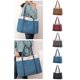 thumbnail image 5 of Bolso de mano de lona para mujer, de gran capacidad, para compras, viajes, Vintage Irfora Bolso de hombro único, 5 of 7