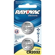 RAYOVAC KECR2032-2A 3-Volt Lithium Keyless Entry Batteries, 2 pk (CR2032 Size)