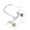 thumbnail image 2 of Minkissy Replacement Rotatable Spout Faucet Silver Alloy for Kitchen Use 1 Set, 2 of 8