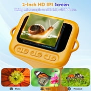 BEBANG Handheld Microscope, 1080P Digital Portable Microscope for Adults Kids, 8GB, 15 Slides