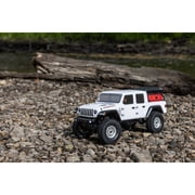 Axial RC Truck SCX24 Jeep Gladiator 4 Wheel Drive Rock Crawler RTR Nothing Needed to Complete Ready-To-Run White AXI00005V2T4