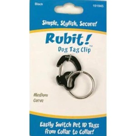 UPC: 0628586191945 | Rubit! Curve Shape Dog Tag Clip Medium