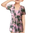 thumbnail image 2 of Hiiyo Big Girls 3Pcs Swimsuits Bikini Set with Cover Up Bathing Suit UPF 50+ Swimwear, 2 of 8