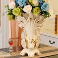 thumbnail image 3 of Ceramic Vase Creative Peacock Porcelain Home Flower Arrangement Decoration Living Room Dried Flower Vase Desktop Decoration, 3 of 7