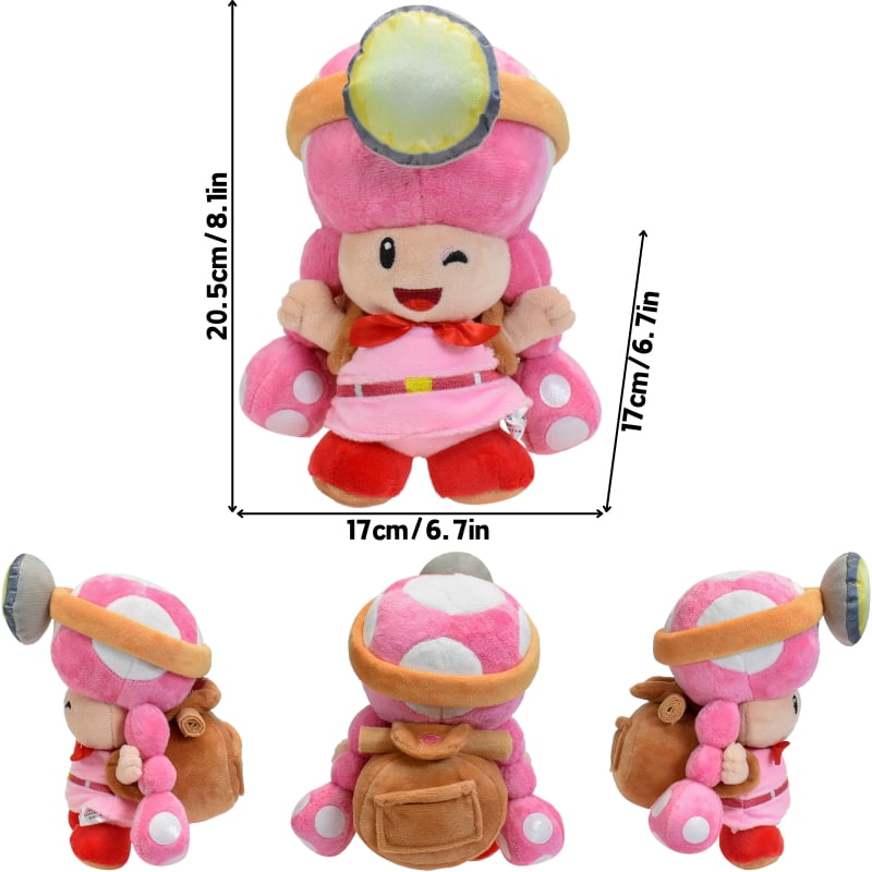 Kawaii Mario Bros Toad Toadette Peluches Douces Jouets Mignons Anime Chat Mario Luigi Princess Peach Rosalina Animaux en Peluche Poupées en Peluche