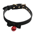 thumbnail image 3 of Gargantilla de cuero con forma de campana para mujer y hombre, ideal como regalo de fiesta, accesorio de joyería para bodas, cosplay, compromisos y, 3 of 8