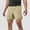 Beige, variant on FRSASU Men's Casual Shorts Elastic Waist Casual Summer Beach Outdoor Sports Golf Shorts with Pockets Khaki