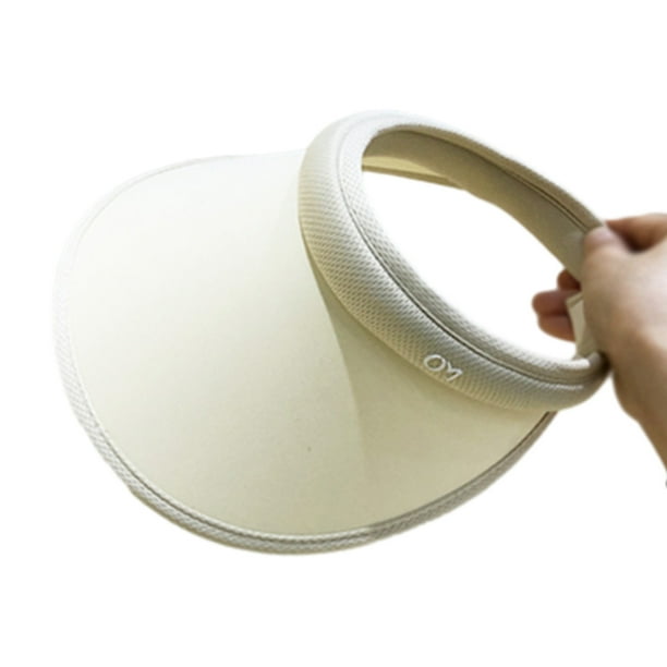 Viseras para mujeres, gorras deportivas, viseras para el sol para hombres, viseras con clip para golf, tenis y carreras para mujeres, sombreros para el sol de playa para mujeres, sombreros
