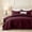 Burgundy, variant on Ameha 3-Piece Quilt Set Lightweight Leaf Embossed Microfiber Bedspread and Coverlet Bedding Set Peach King