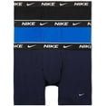 thumbnail image 3 of Men's Nike KE1107 Everyday Stretch Boxer Briefs w/ Fly - 3 Pack (Obsidian/Royal/Black S), 3 of 4