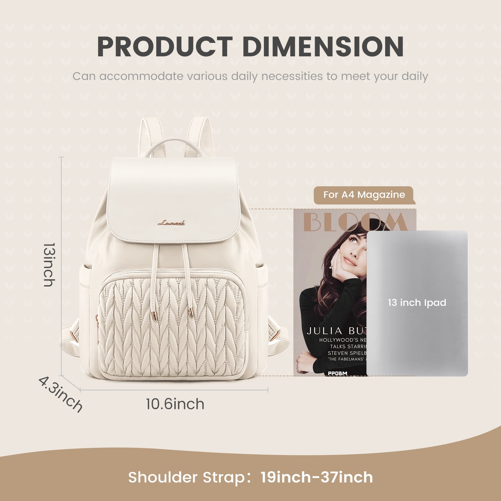 Lovevook Mini Backpack Purses for Women,Small Cute Backpack for Daily College Shopping Travel