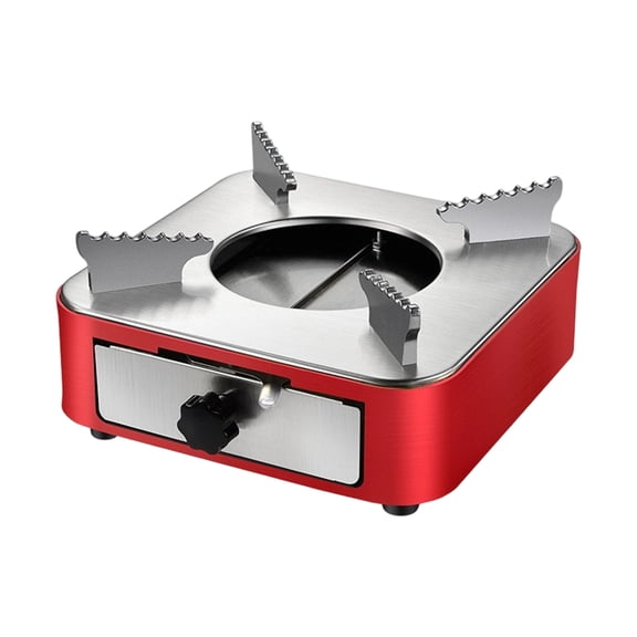 Light Weight Compacts Alcohols Stove with Drawer Type for Camping Features Flame Adjustment Stainless Steel Materials