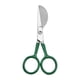 thumbnail image 2 of Tijeras de costura para bordar, tijeras afiladas y resistentes para manualidades con mango compensado, tijeras para apliques, tijeras para confección Verde Macarena Tijeras de pico de pato, 2 of 8