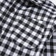 thumbnail image 5 of Ropa Para Bebé (Niño O Niña) Traje Para Niños Pequeños Moda Para Niños Caballero Estilo Británico Patrón De Celosía Estampado De Manga Larga Camisa Informal Traje De Mono Blanco Odeerbi LM103-11541, 5 of 9