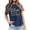 Navy, variant on Female Pickleball Player Womens T Shirts Letter Prints Graphic Tees for Women Summer Tops for Women Trendy Fashion Clothing Athletic Shirts for Women Daily Wear