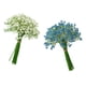 thumbnail image 1 of Ramo de Gypsophila artificial de 2 colores con flores de aliento de bebé para boda Azul blanco, 1 of 9
