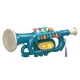 thumbnail image 2 of Mini juguete educativo instrumentos musicales de viento trompeta instrumento musical trompeta azul, 2 of 9