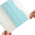 thumbnail image 2 of Quilted Wallet Case for iPhone 14 Pro with RFID Blocking Slots & Wrist Strap Stand Cover Green, 2 of 5