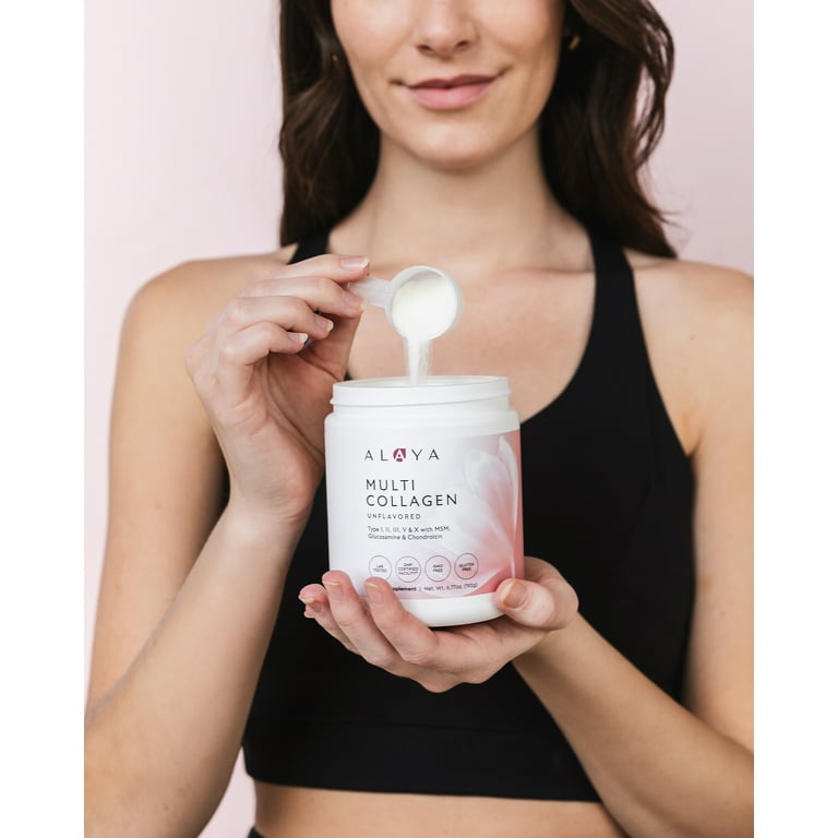 Alaya Naturals Multi Collagen Powder, 13.55 oz (40 servings)