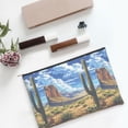 thumbnail image 6 of Hirioo Western Desert Cactus for Paper Reusable Cosmetic Bag Zipper Encouragement Travel Pouch Toiletry Bag for Women Girls, 6 of 7