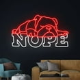thumbnail image 4 of Handmadetneonsign Nope English Bulldog Neon Sign, English Bulldog Led Sign, English Bulldog Dog, 4 of 5