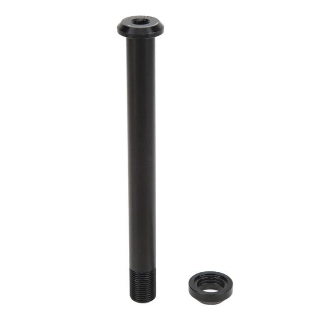 Eje pasante de aleación de aluminio para bicicleta, liberación rápida, eje de tubo de horquilla para bicicleta de montaña y carretera, 12 x 124 L x M12 (P1.0) x 16 L