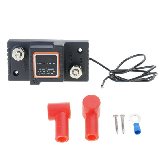 12V 50A for Smart Isolator Voltage Voltage Sensitive Relay for UTV ATV Power Accessories