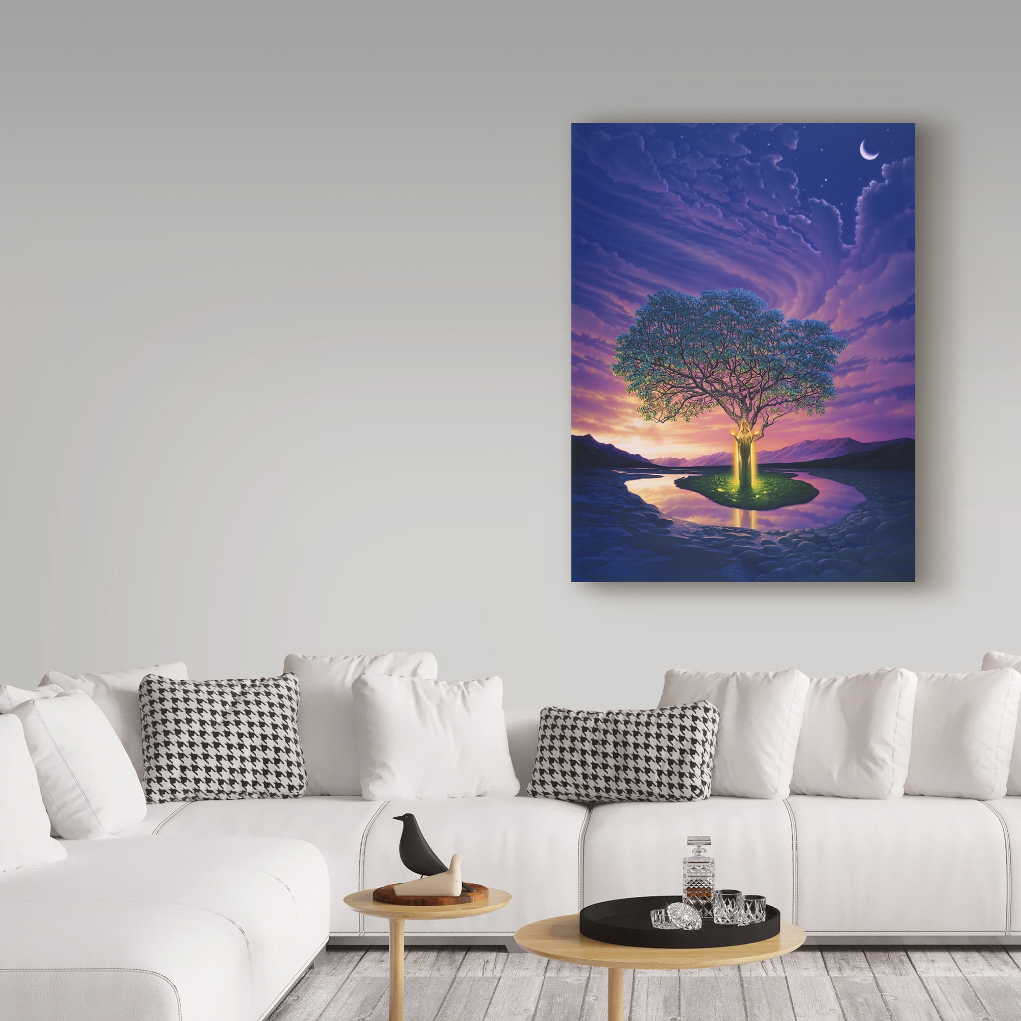 Trademark Fine Art 'Gaia, Earth Angel' Canvas Art by Kirk Reinert