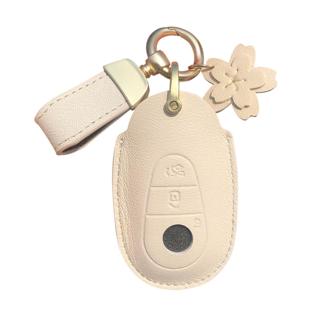 Funda protectora para llave de coche, accesorios para coche, piezas de repuesto hechas a mano, cumpleaños con partes de flores