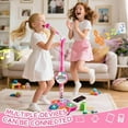 thumbnail image 3 of Kid Star Microphone, 2026 New The All-in-One Microphone Toy with Stand Adjustable, Colorful Lights & Speaker,  Karaoke Machine, Portable Karaoke Machine for Kids (Blue), 3 of 10