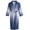 Navy, variant on Clearance! robes for women terry cloth robes for women Womens Long Sleeve Cotton Robe Kimono Bathrobe Soft Solid Sleepwear Spa Robes With Pockets Big sales Navy