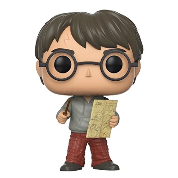 Funko Pop Movies Potter-Harry w/Marauders Map