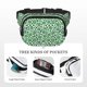 thumbnail image 5 of Balery Leopard print St. Patrick's Day Mochila Cinturón para Mujeres y Hombres, Bolsa de Cintura Impermeable de Doble Capa con Correa, 5 of 9