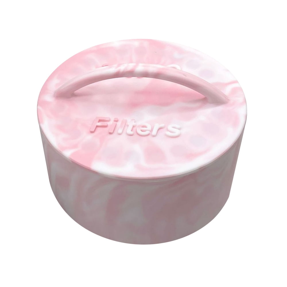 Coffees Filters Basket with Lid Dustproof Filter Storage Box for Coffee