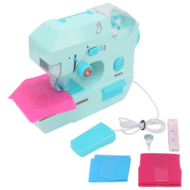 Mini máquina de coser para niños principiantes, máquina de coser portátil, mini máquina de coser, juguete, valor inmejorable