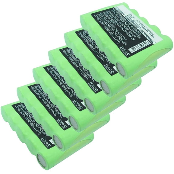 6x 6V Battery for IT450BL, 317-084-00, -001, -002, -003, 4000 406929 6210 6220