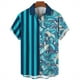 thumbnail image 5 of Camisa hawaiana con estampado de frutas y plátanos para hombre, camisas hawaianas con estampado 3D de limón y naranja, blusas casuales de calle con solapa, blusa holgada de manga corta, 5 of 5