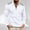 White, variant on Zylanna Men's Long Sleeve Polo Shirts, Slim Fit Solid Spring Fall Turndown Collar Casual Pullover Tops for Man Navy