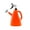Orange, variant on Dual-purpose Sprinkler Watering Can Handheld Portable Small Balcony Potted Watering Plant Garden Pot Tool, Small Watering Can, Small Watering Can With Rose for Indoor Plants& Yard Lawn