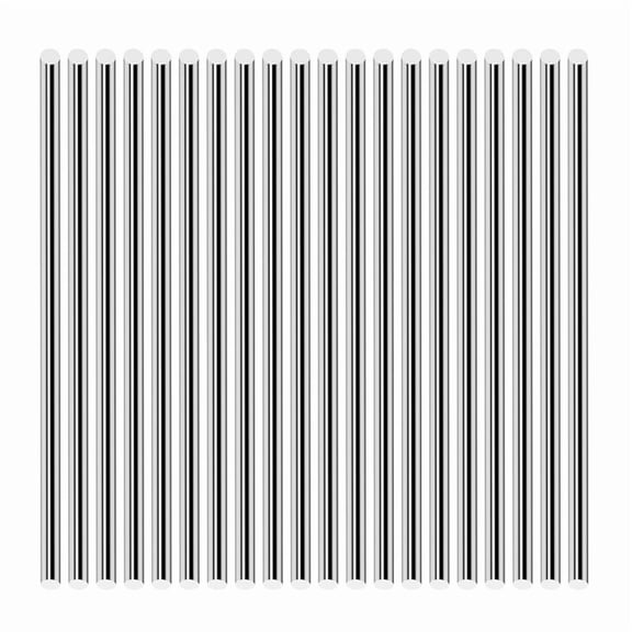 Stainless Steel Rod 304Stainless Steel Round Rod,Metal Solid Shaft Rods for Industry,Metal Working Hobbies and DIY Craft