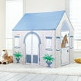 thumbnail image 6 of Martha Stewart Kids' Farmer's Stable Play Tent: Children's Large Indoor Playhouse for Playroom, Toddler Bedroom Tent for Pretend Play, 6 of 6