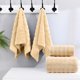 thumbnail image 3 of Toallas para Baño 2 Conjuntos de Toallas Absorbentes Gruesas Y Suaves para Uso en el Baño, 2 Conjuntos de Toallas de Regalo para Lavar la Cara Del Hogar, 3 of 8