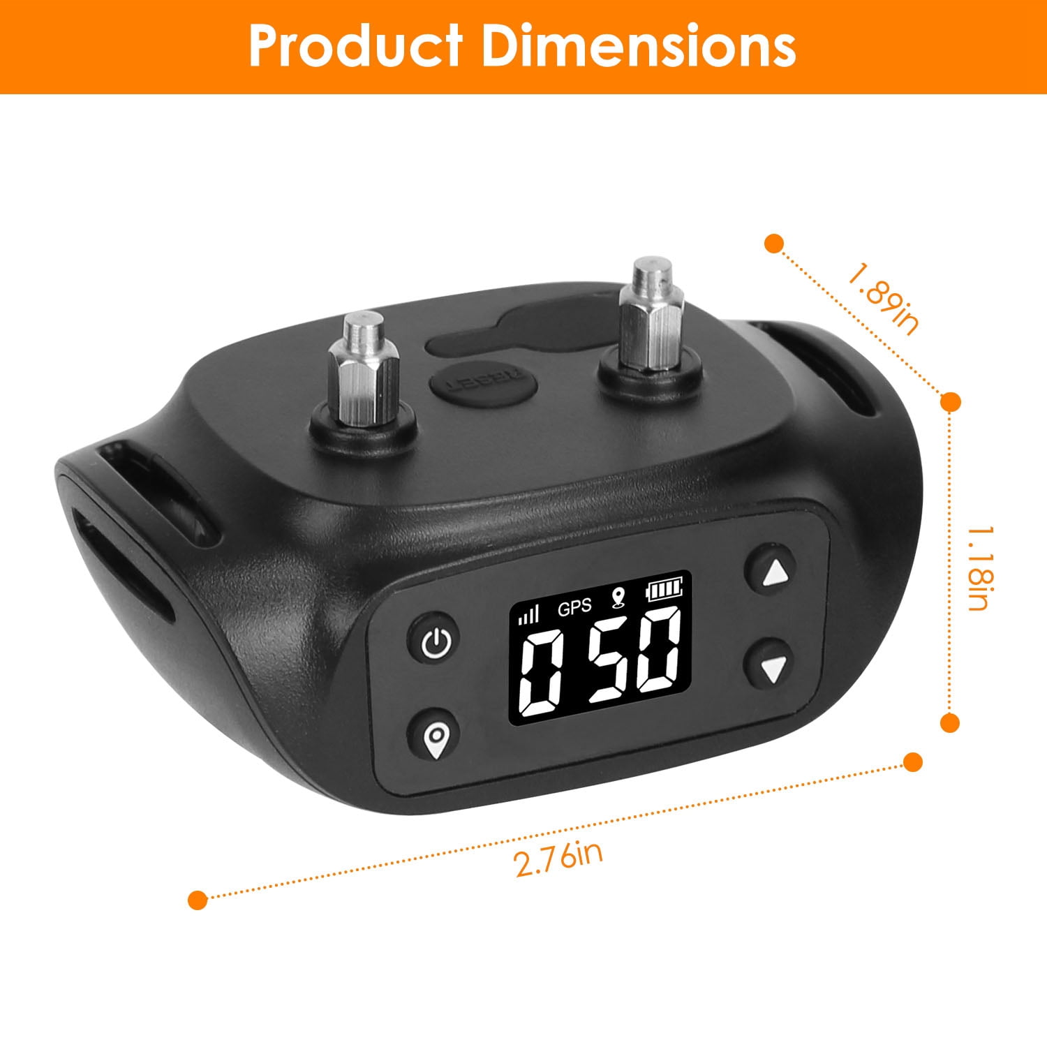 2-in-1 GPS Dog Fence & Tracker - Wireless Containment System up to 2887FT Radius, IPX6 Waterproof, for Small Medium Large Dogs
