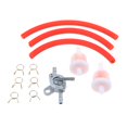 thumbnail image 1 of jinwen Fuel Hose Pipe Petcock Tank Switch For ATV Quads Dirt Bike Red ., 1 of 5