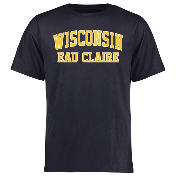 Men's Navy Wisconsin Eau Claire Blugolds Everyday T-Shirt