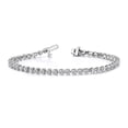 thumbnail image 3 of Primal Gold 14 Karat White Gold Lab Grown Diamond SI+, H+, Tennis Bracelet, 3 of 4