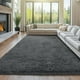 thumbnail image 1 of Alfombra Area Rug Topmaxcs para sala de estar, 3 x 4 m, color gris peludo, 1 of 7
