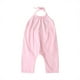 thumbnail image 1 of Odeerbi 1-14 Años Chicos Niñas Verano Sin Espalda Algodón Sudadera Halter Romper Color Sólido Casual Camisola Overalls Bib Pantalones Generales, 1 of 4